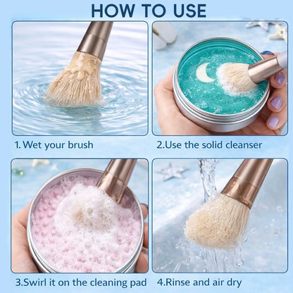 Solid Soap Brush Cleaner